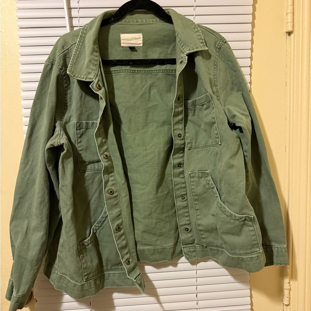 Universal Thread Green Jean Jacket